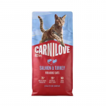 Carnilove Active Salmon & Turkey kuivtoit kassidele, 6 kg