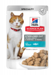 Hill`s Science Plan Sterilized Cat Young Adult Trout gulja&scaron;&scaron; forelliga kassidele, 85 g