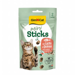 GimCat Mini Sticks maiused l&otilde;he ja kinoa kassidele, 50 g