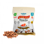 Mediterranean Natural Serrano Snacks Serrano singi maiused koertele, 85 g