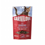 Carnilove Soft Sardine enriched with Strawberries maiused kassidele, 50 g