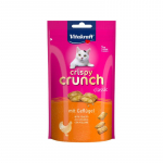 Vitakraft Crispy Crunch skanėstas su vi&scaron;tiena katėms, 60 g