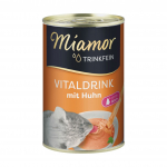 Miamor Trinkfein Vitaldrink kanalihaga jook kassidele, 135 ml