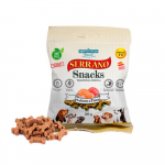 Mediterranean Natural Serrano Snacks l&otilde;he- ja tuunikala maiustused koertele, 85 g