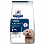 Hill's PD Canine z/d Mini kuivs&ouml;&ouml;t allergilistele v&auml;ikeste t&otilde;ugude koertele, 1 kg