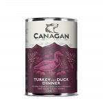 Canagan Turkey & Duck Dinner konserv kalkuni- ja pardilihaga koertele, 400 g