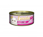 Aatas Cat Creamy Chicken & Crab konserv kassidele, 80 g