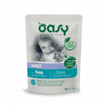 Oasy Adult Tuna gulja&scaron;&scaron; tuunikalaga t&auml;iskasvanud kassidele, 85 g