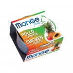 Monge Fruit kana ja puuviljadega kasside konservtoit, 80 g