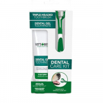 Vet's Best Dental Care Kit dantų priežiūros rinkinys &scaron;unims, 1 tk