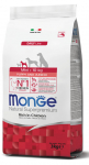 Monge Mini Puppy & Junior Chicken kuivtoit v&auml;ikestele t&otilde;ugu kutsikatele, 3 kg
