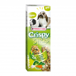 Versele Laga Crispy Sticks maiuspalad k&ouml;&ouml;giviljadega k&uuml;&uuml;likutele ja merisigadele, 110 g