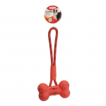 Camon guminis kaulas su virve žaislas &scaron;unims, 35 cm