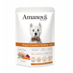 Amanova Puppy t&auml;iss&ouml;&ouml;t kutsikale kanaga, 100 g