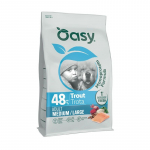 Oasy Monoprotein Adult Medium/Large kuivtoit forrelliga keskmist ja suurt t&otilde;ugu koertele, 2 kg