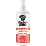 Buddycare Pet Antiseptic Chlorhexidine Medicated &scaron;ampoon koertele ja kassidele, 500 ml