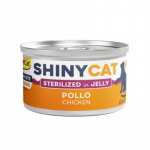 GimCat Shinycat Jelly Sterilised konservkala kanaliha kassidele, 70 g
