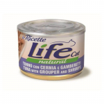 Life Cat LeRicette konserv kassile tuunikala, ahven ja krevetid, 150 g