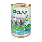 Oasy Adult Medium & Large Lamb &uuml;he valguga lambalihakonservid koertele, 400 g