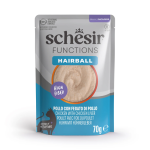 Schesir Hairball kanaliha ja kanamaksaga konservtoit kassidele, 70 g