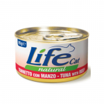 Life Cat kassikonserv tuunikala ja veiselihaga, 85 g