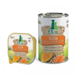 Marpet V.E.G vegan konservid k&otilde;rvitsaga koertele ja kassidele, 400 g