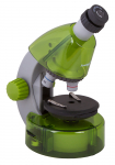 Mikroskoop lastele, Levenhuk LabZZ M101 Lime, 40x-640x, koos katsekomplektiga