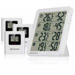 BRESSER Quadro NV termoh&uuml;gromeeter valge