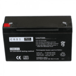 Pliiaku, OSI CSB-612 (6 V, 12Ah / 20HR) (4,8 mm) VRLA (ventiiliga reguleeritud pliihape)