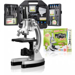 Mikroskoop Bresser Junior Biotar 300x-1200x koos eksperimendi komplektiga