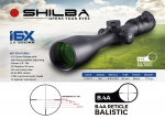 Rifle Scope Shilba Gold Medal 2.5-15x50 mm