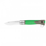 Knife Stainless Steel, green, Opinel Explore Nr12