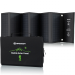 BRESSER mobiilne p&auml;ikeseenergia laadija 40 vatti USB ja alalisvoolu v&auml;ljundiga