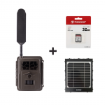 BURREL E24 GLOBAL 4G Jahikaamera + P&auml;ikesepaneel