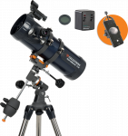 Celestron Astromaster 114EQ-MD teleskoop telefoniadapteri ja kuufiltriga