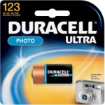 Duracell Ultra Photo 123 DL123A/CR123A EL123A 3V Lithium