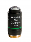 MAGUS 20PL60V plaan 20х/0.40 &infin;/1.2 K60mm objektiiv