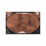 National Geographicu plakat Marss, punane planeet