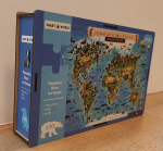 Maailma taimestik ja loomastik. Interaktiivne puidust pusle