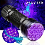 21 LED UV-taskulampi