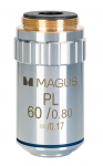 MAGUS MP60 60x/0.80 &infin;/0.17 Infinite plan Achromatic lens