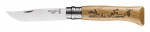 Opinel N&deg;08 roostevabast terasest tamme nuga Animal Hare