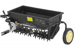 Veetav aeraator - skarifikaator ja 45 l puistur