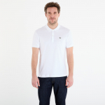 LACOSTE Short Sleeved Ribbed Collar Shirt White - Suurus 6 (DH2050 001 T-s&auml;rgid)