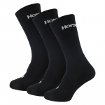Horsefeathers Wmns Delete Premium 3-Pack Socks Black - Suurus 5-7 (AW135B Sokid)