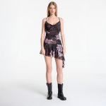 Sukienka AllSaints Bea Mesh Mini Dress Crystal Black - Suurus 8 (W126DE Crystal Black Kleidid)
