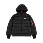 Alpha Industries Hooded Puffer Jacket - Suurus L (118113-03 Joped)