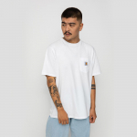 Carhartt WIP Pocket laisvalaikio T-Shirt - Suurus L (I030434-02XX T-s&auml;rgid)