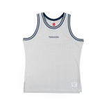 Mitchell & Ness Essentials Mesh Jersey Grey - Suurus L (MSTKDL19046-MNNBLCK-EX T-s&auml;rgid)