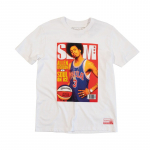 Mitchell & Ness NBA Slam Tee Allen Iverson Philadelphia 76ers White - Suurus L (BMTRINTL1059-P76WHITAIV T-s&auml;rgid)